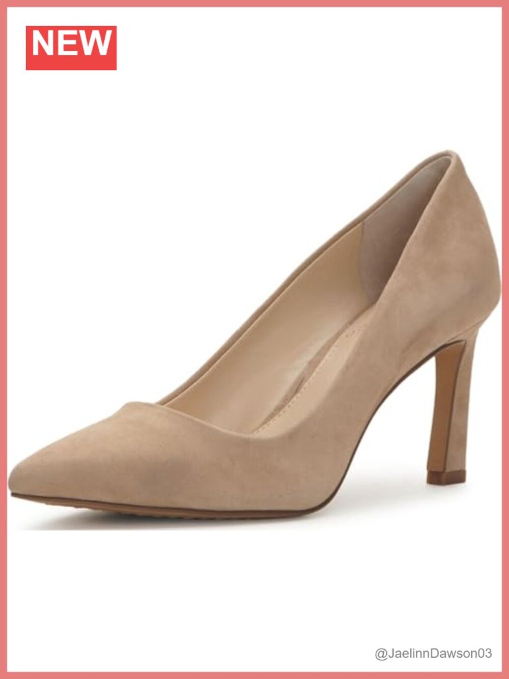 Suede Pointed Toe Stiletto Heel Pumps for Women - Slip Resistant